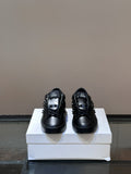 Black Studded Low-Top Sneakers — hero