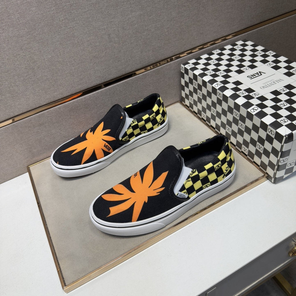 Vans Graphic Slip-On Sneakers — front