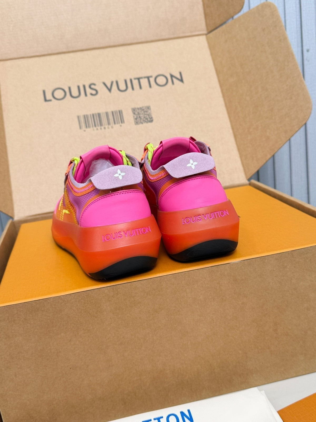 Louis Vuitton Sprint Mesh Sneakers — back