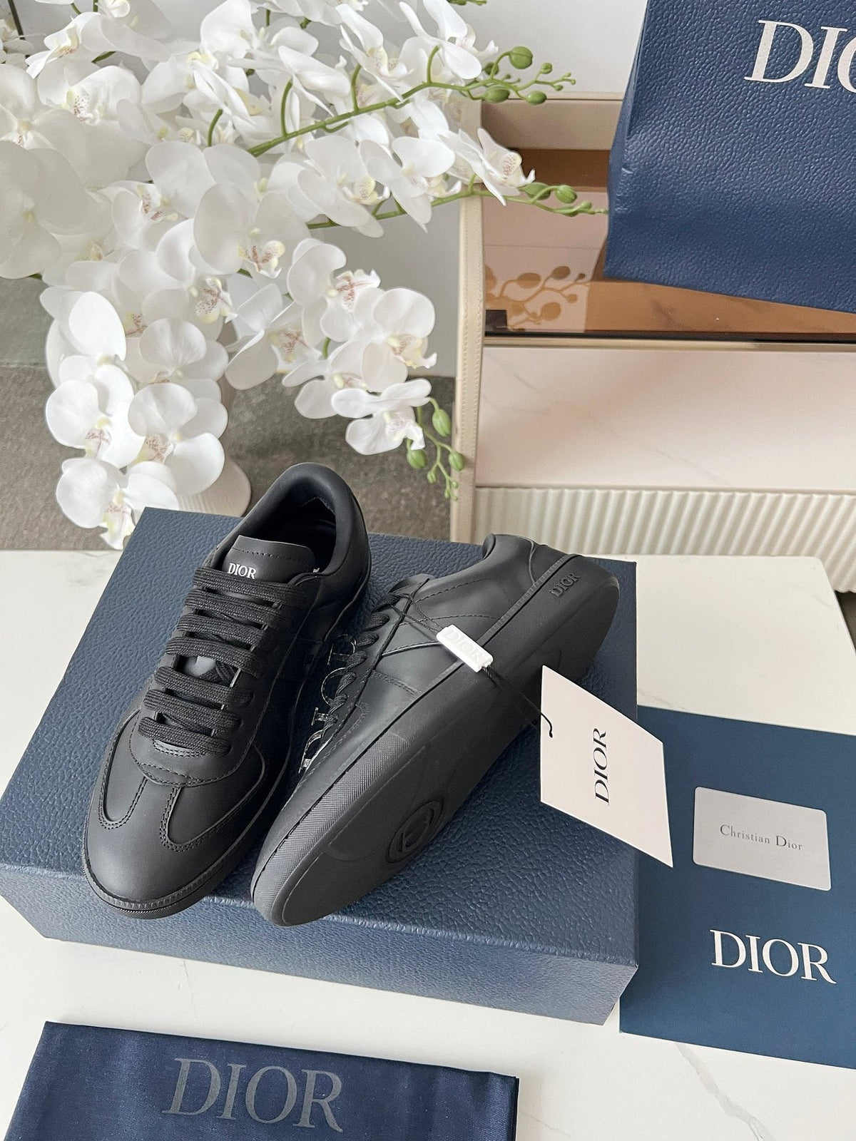 Dior B01 Low-Top Sneakers — side